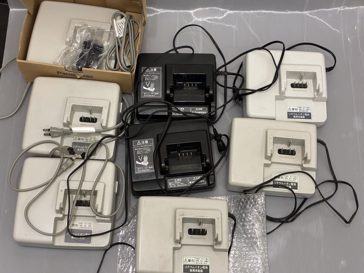 Panasonic パナソニック 電動自転車用 充電器 8点おまとめ 動作未確認 ジャンク扱い拍卖