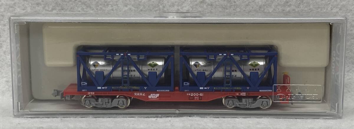 #2412 Kato/カトー Nゲージ 8042 コキ200-61 UT11C 「神岡鉱業」 積載 鉄道模型 貨車拍卖