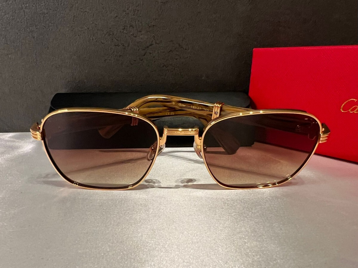 Cartier カルティエ サングラス グラデーションレンズ拍卖