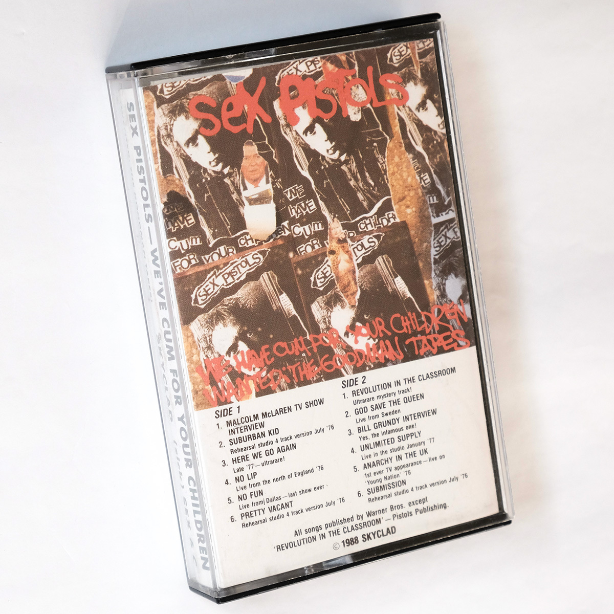 《US版カセットテープ》Sex Pistols●We’ve Cum for Your Children (Wanted: The Goodman Tapes)●セックス ピストルズ拍卖