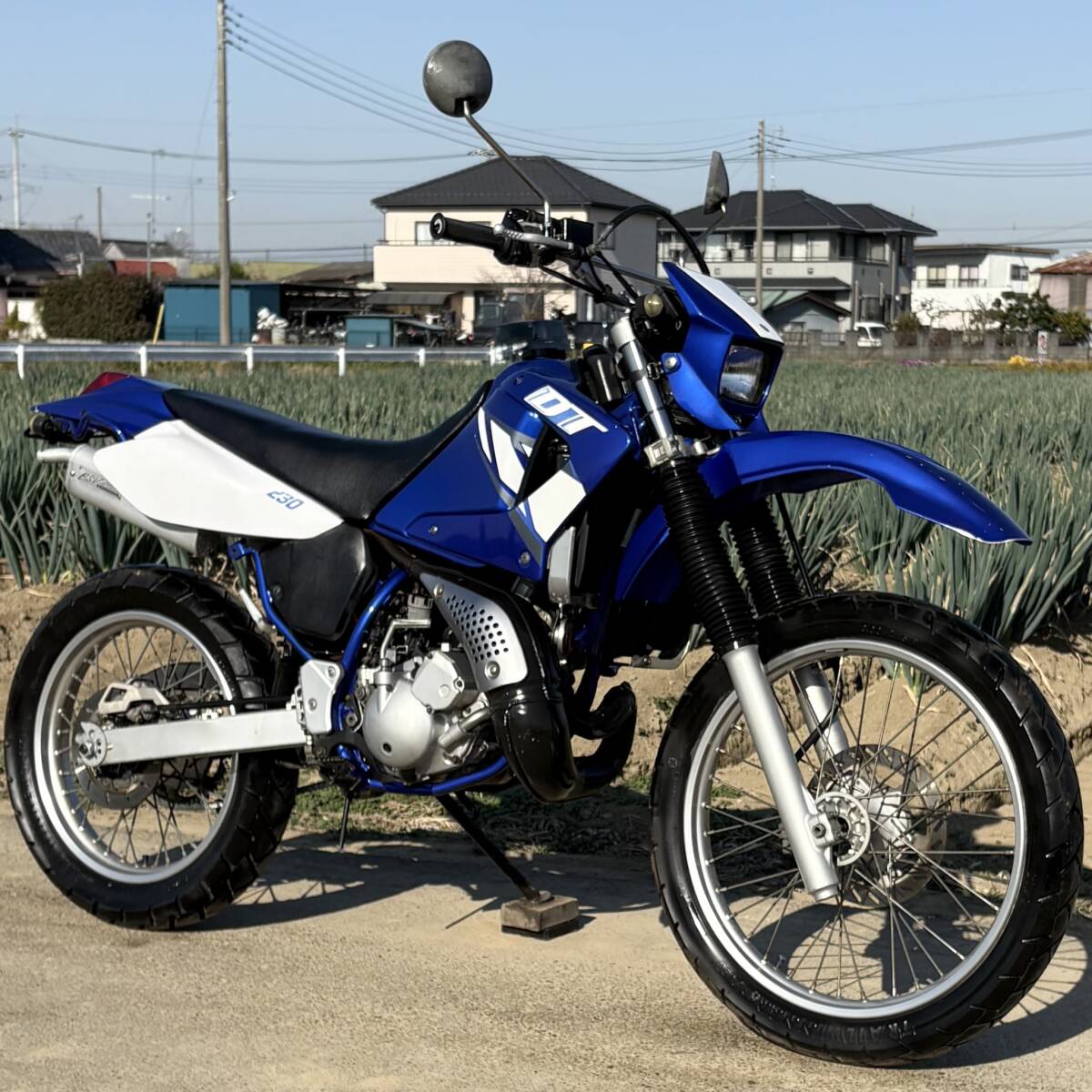 ランツァ LANZA 実動 書類付き DG05X 絶版 オフ 2スト ヤマハ 検)DT KDX TDR TZR RZR NSR KX DR KLX KLR KMX CB CRM WR TLR TS DT230 4TP拍卖