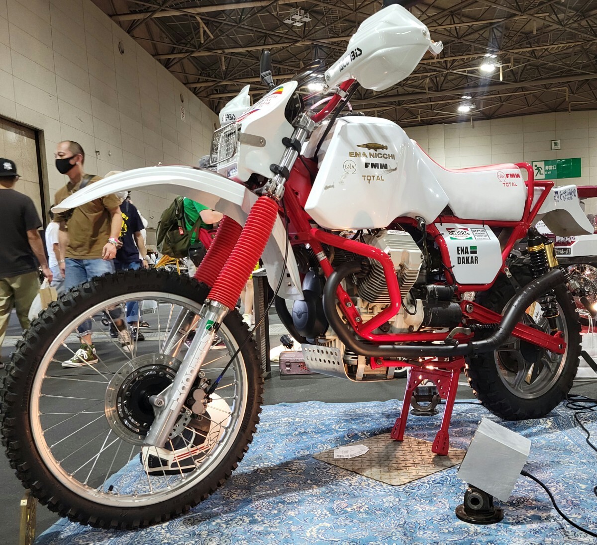 MOTOGUZZI V35TT PARIS DAKAR モトグッチ V35 IMOLA2 カスタム車輌 実働 書類付きパリダカ レプリカ拍卖