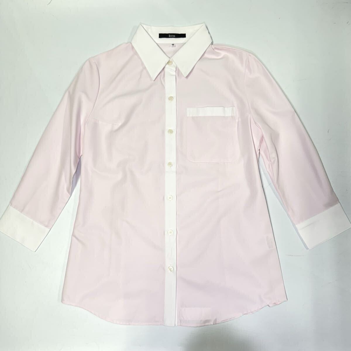 JAL 6 グランドスタッフ ブラウス 七分丈 ピンク 旧制服用 ヴィンテージ品 航空 CA 関連 丸山敬太 ISETAN拍卖