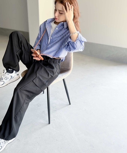 「classicalelf」 カーゴパンツ MEDIUM ブラック レディース拍卖