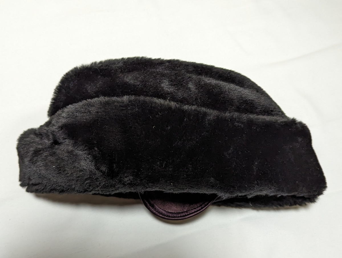 DOBBS USAヴィンテージ ファーハット ブラック Mサイズ ビーニー拍卖