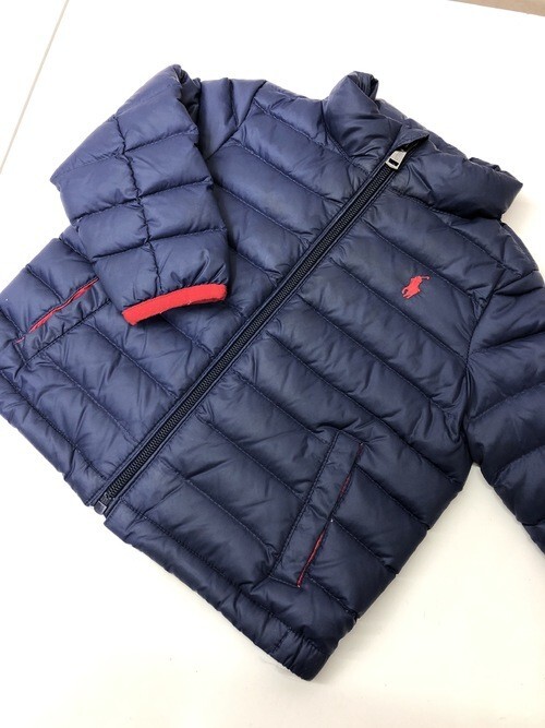 1828 ポロラルフローレン ダウンジャケット 18M ネイビー拍卖
