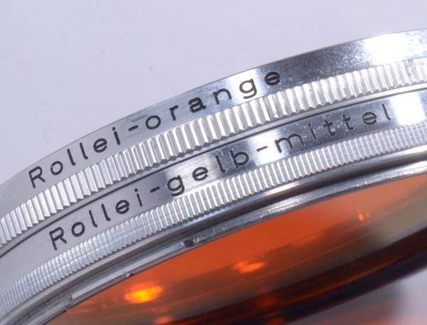 【5Y】Rollei filter gelb-mittel / orange ( V1 ) GERMANY拍卖