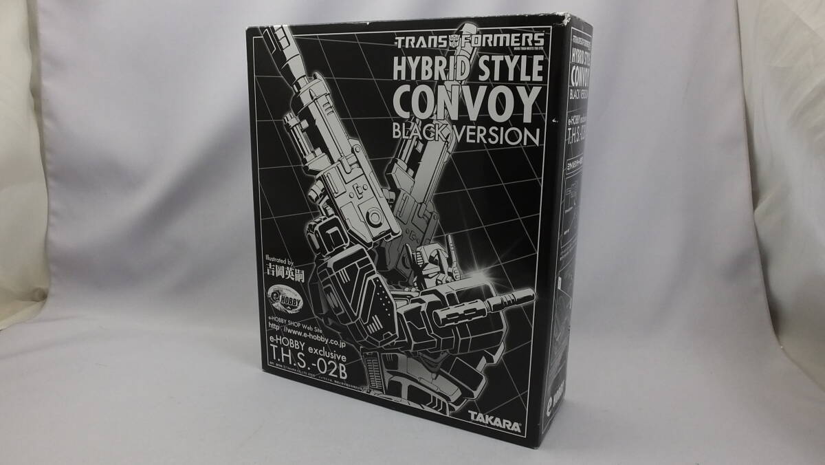 29_TT 88C) トランスフォーマー ハイブリッドスタイル コンボイ ブラックバージョン拍卖