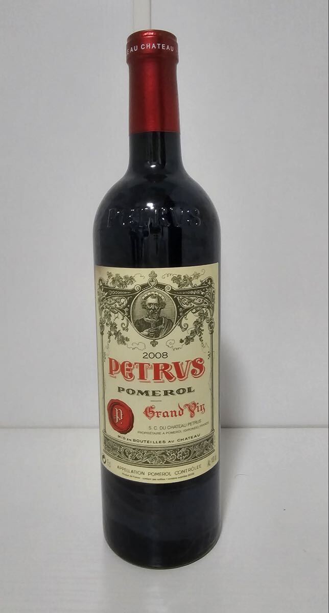 未開栓 2008 Chateau PETRUS Grand Vin Pomerol シャトー ペトリュス 750ml 13.5% 貴重 レア 赤ワイン 古酒拍卖