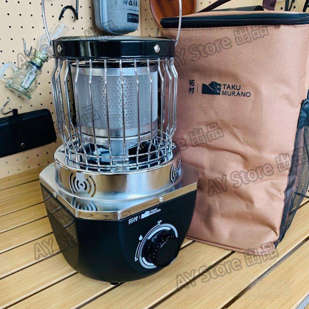 キャンプ用 ガスストーブ 多機能暖炉 ガスバーナー コンロ ヒーター 1700g 31.5×19.5×18cm 2300w CB缶 アウトドア 野外 収納付き bhw0290拍卖