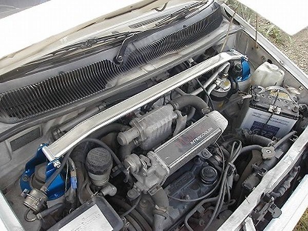 カワイ製作所 フロントストラットバー typeOS ミラ L70V L70Sクォーレ共通拍卖