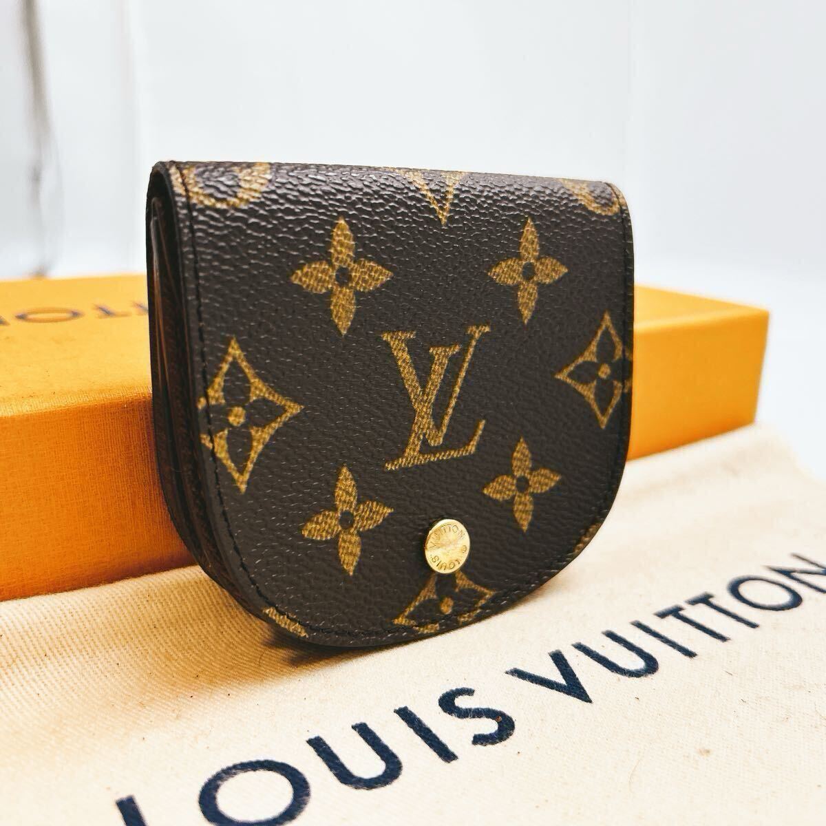A1009【外観未使用級】 LOUIS VUITTON ルイヴィトン モノグラム ポルトモネ グゼ 小銭入れコインケース コインパース M61970/CT1002拍卖