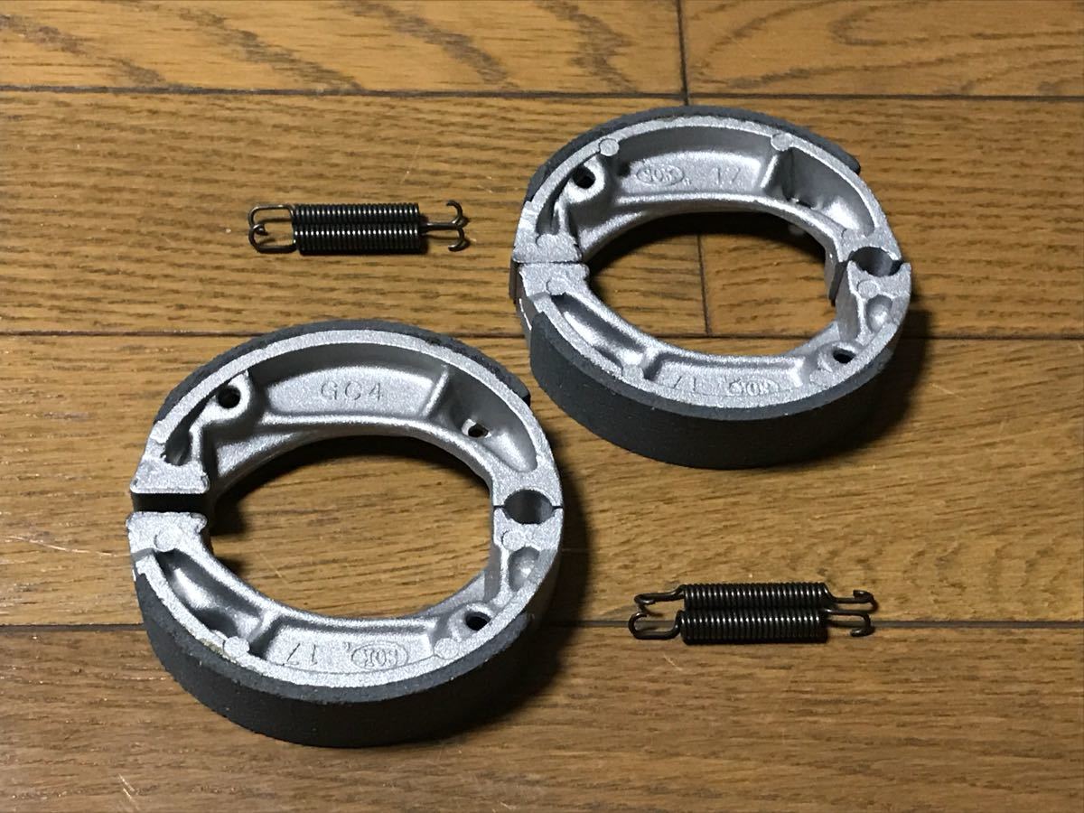 新品 ホンダ ジャイロキャノピー TA02 ジャイロX TD01 ジャイロアップ UP TA01 リアブレーキシュー 左右セット 150拍卖