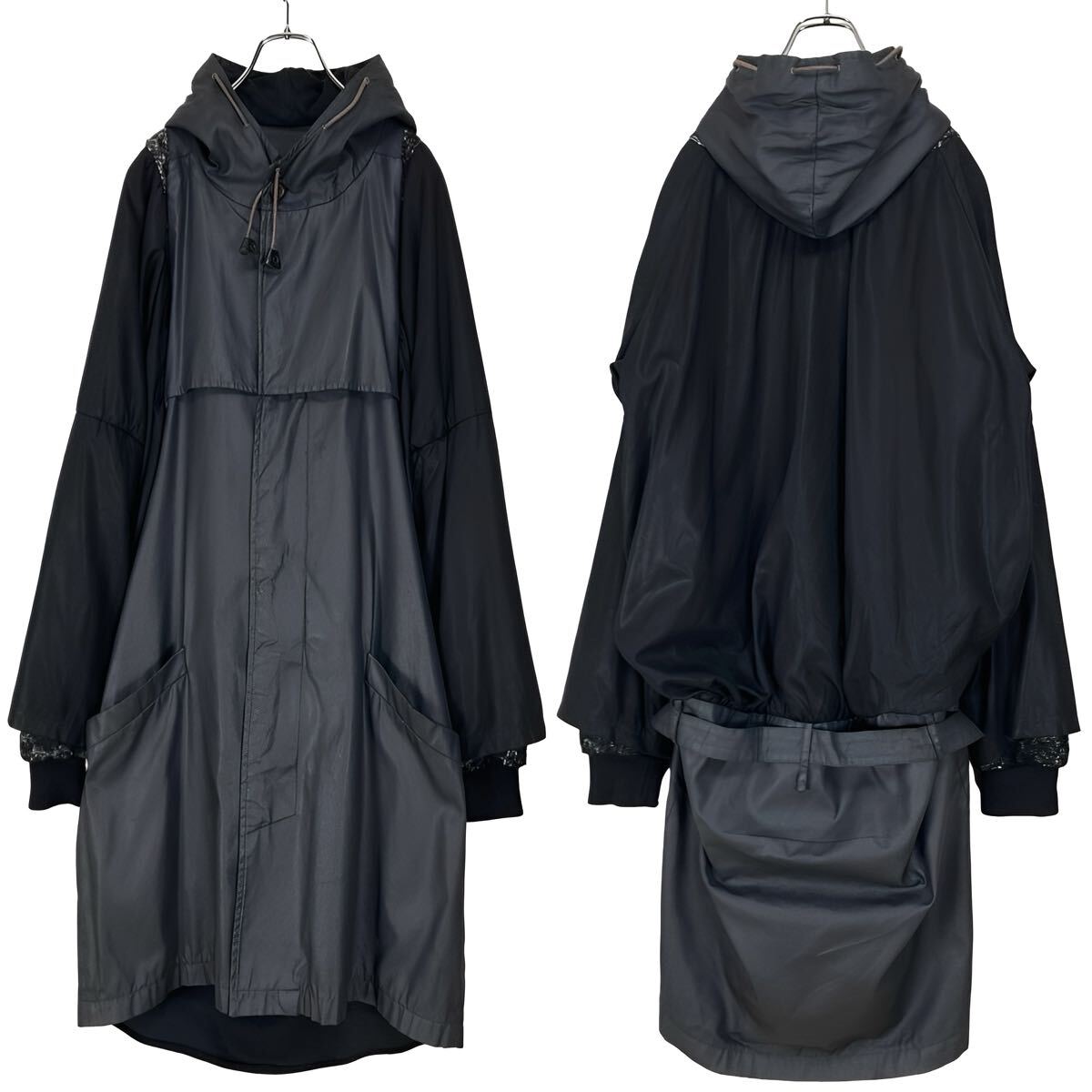 BLESS ブレス N°25 異素材切替 フーディーコート M拍卖