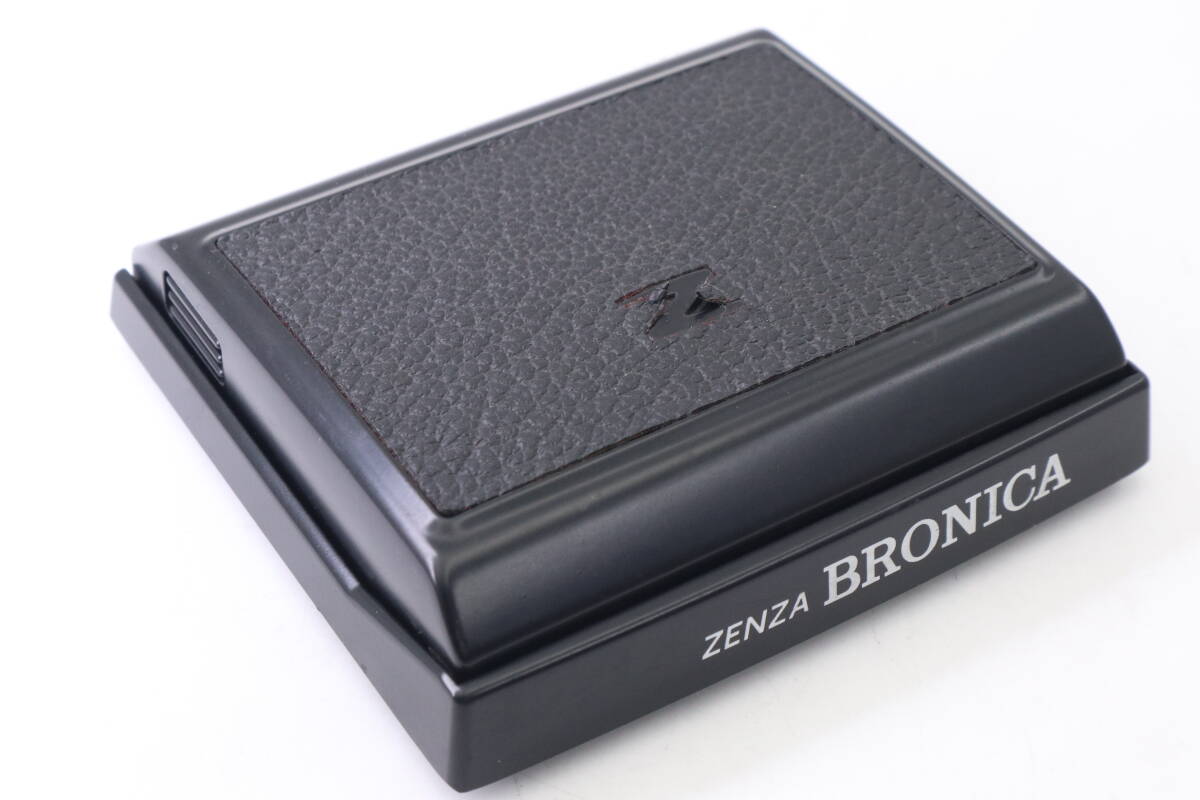 BRONICA 美品 ZENZA ウエストレベルファインダー SQ用 ゼンザブロニカ ブラック (f12991) 拍卖