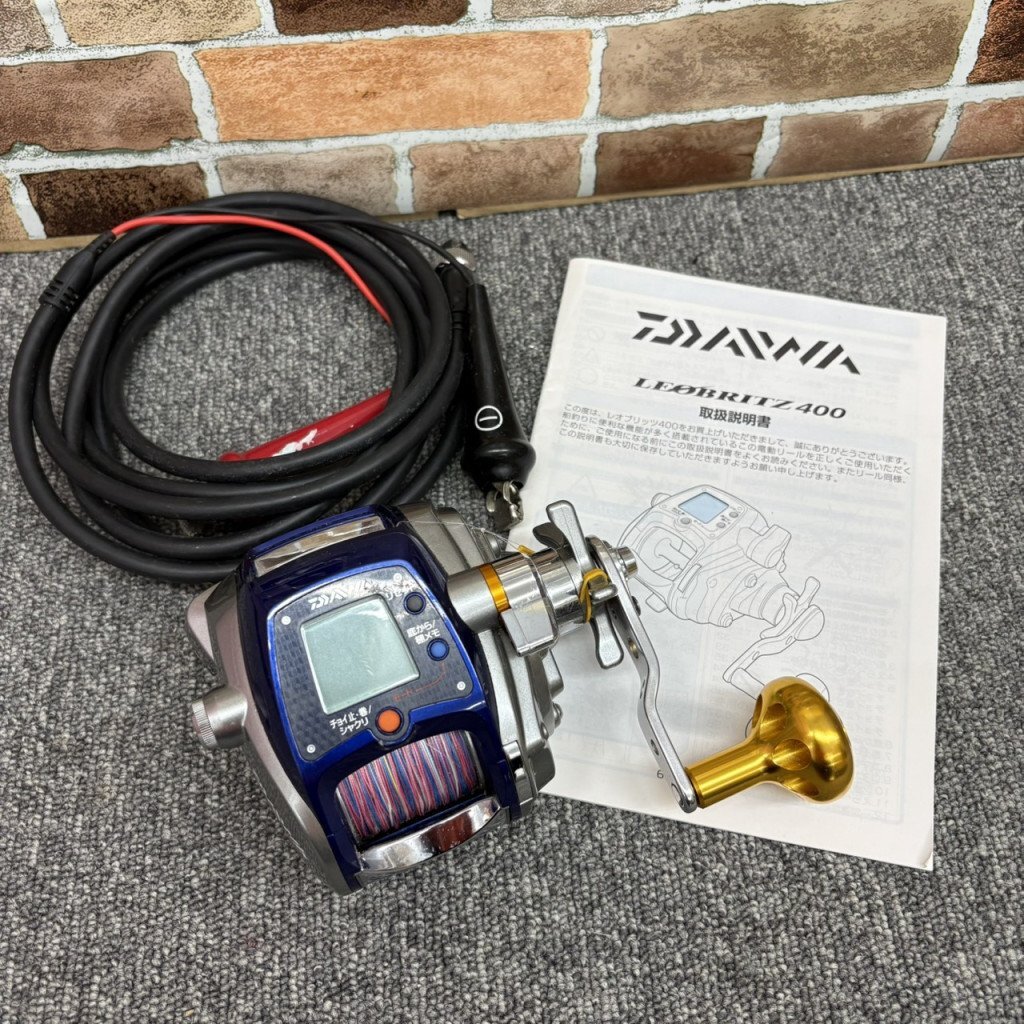 ●DAIWA ダイワ LEOBRITZ400 レオブリッツ 電動リール ※動作未確認 釣り具 釣り用品 HS214030拍卖
