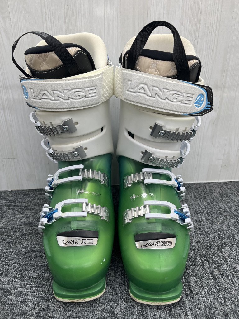 ◆1円スタート☆LANGE ラング スキーブーツ 25.5cm ソール長296mm ケース付き 現状品 OG215246拍卖