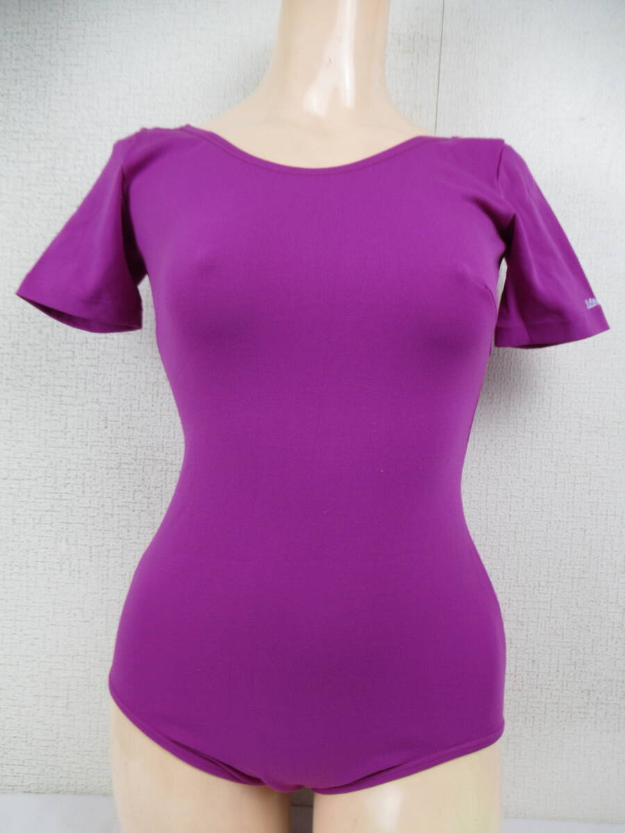 3092 110 SASAKI ダンス バレエ レオタード L 紫拍卖
