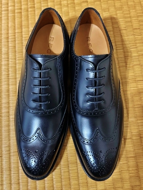 約5万円 NEW 新品 リーガル REGAL 本革 革靴 ブラック レザーシューズ ビジネスシューズ レザー 冠婚葬祭 日本製 JAPAN製 scotch grain blk拍卖