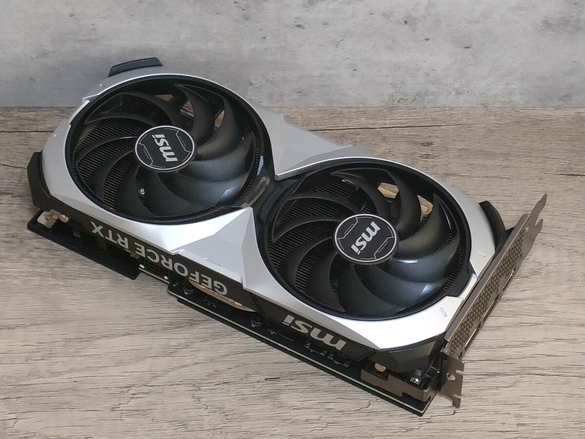 NVIDIA MSI GeForce RTX4070Ti-Super 16GB VENTUS 2X 【グラフィックボード】拍卖