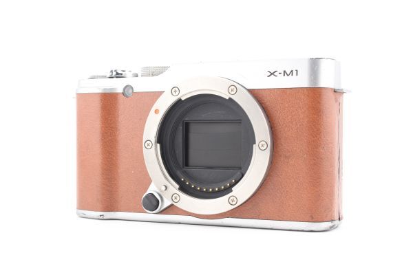 ★FUJIFILM フジフイルム X-M1 ボディ ブラウン ミラーレス★ J8969#16拍卖