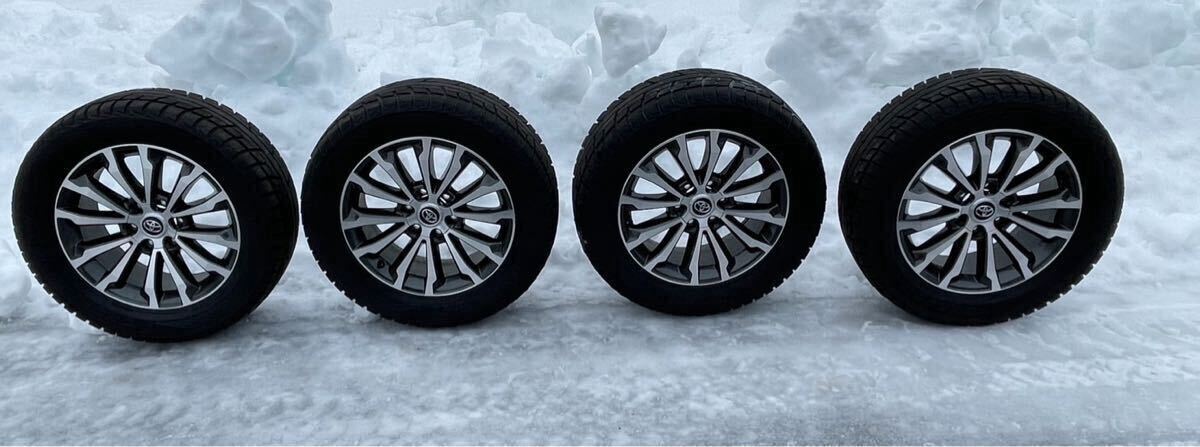 トヨタ 150系 プラド 後期 純正ホイール 19インチ ハイエース等流用 などに ヨコハマジオランダー i/T-S スタッドレス 冬タイヤ 275/55R19拍卖