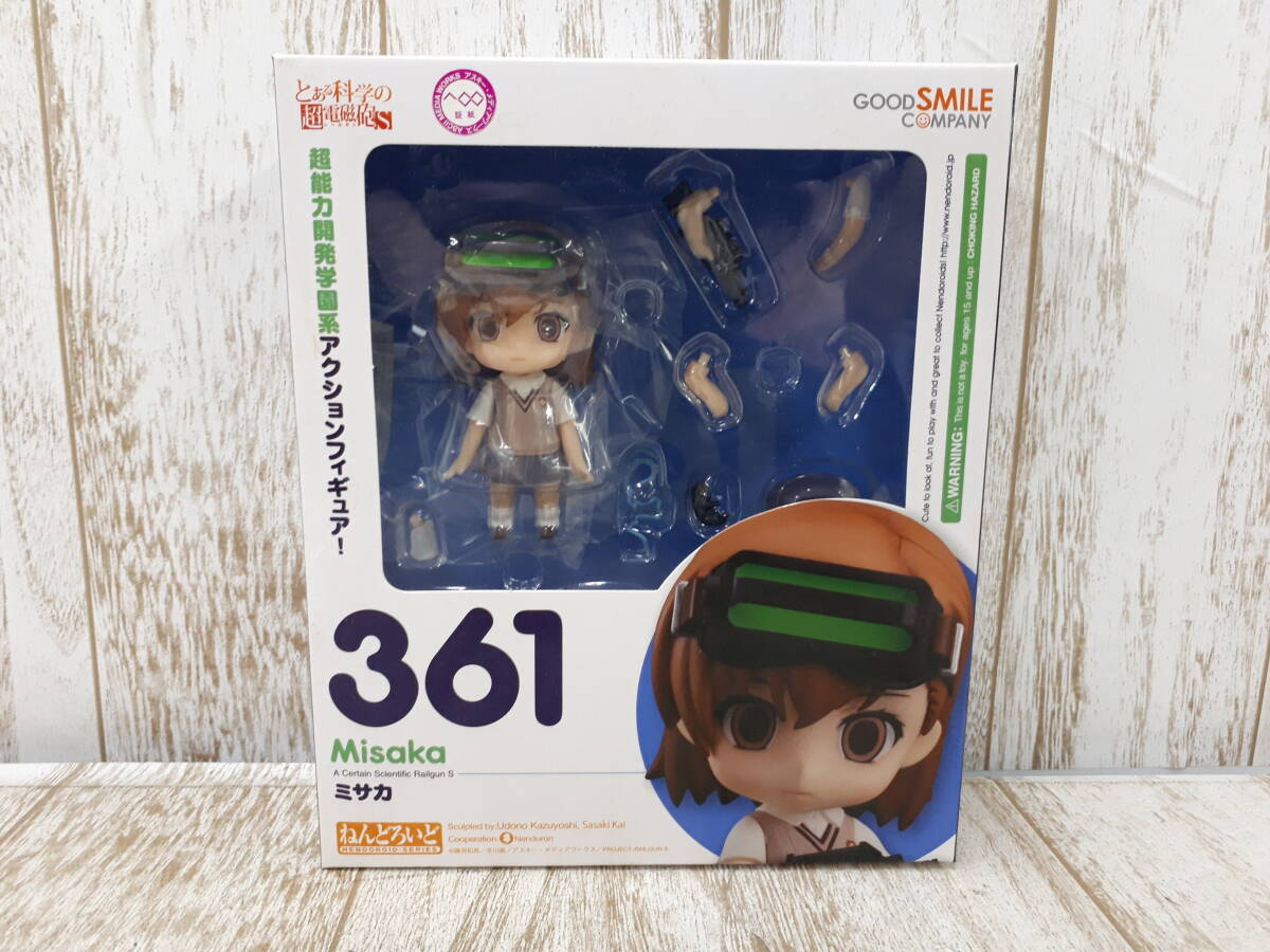 Hf6974-107♪【60】未開封 グッドスマイルカンパニー ねんどろいど とある科学の超電磁砲S ミサカ拍卖