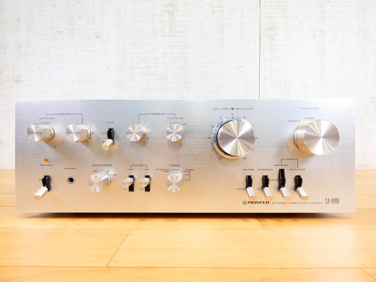PIONEER パイオニア SA-8800 プリメインアンプ 音響機器 オーディオ ※ジャンク/音出し可! @120 (11)拍卖