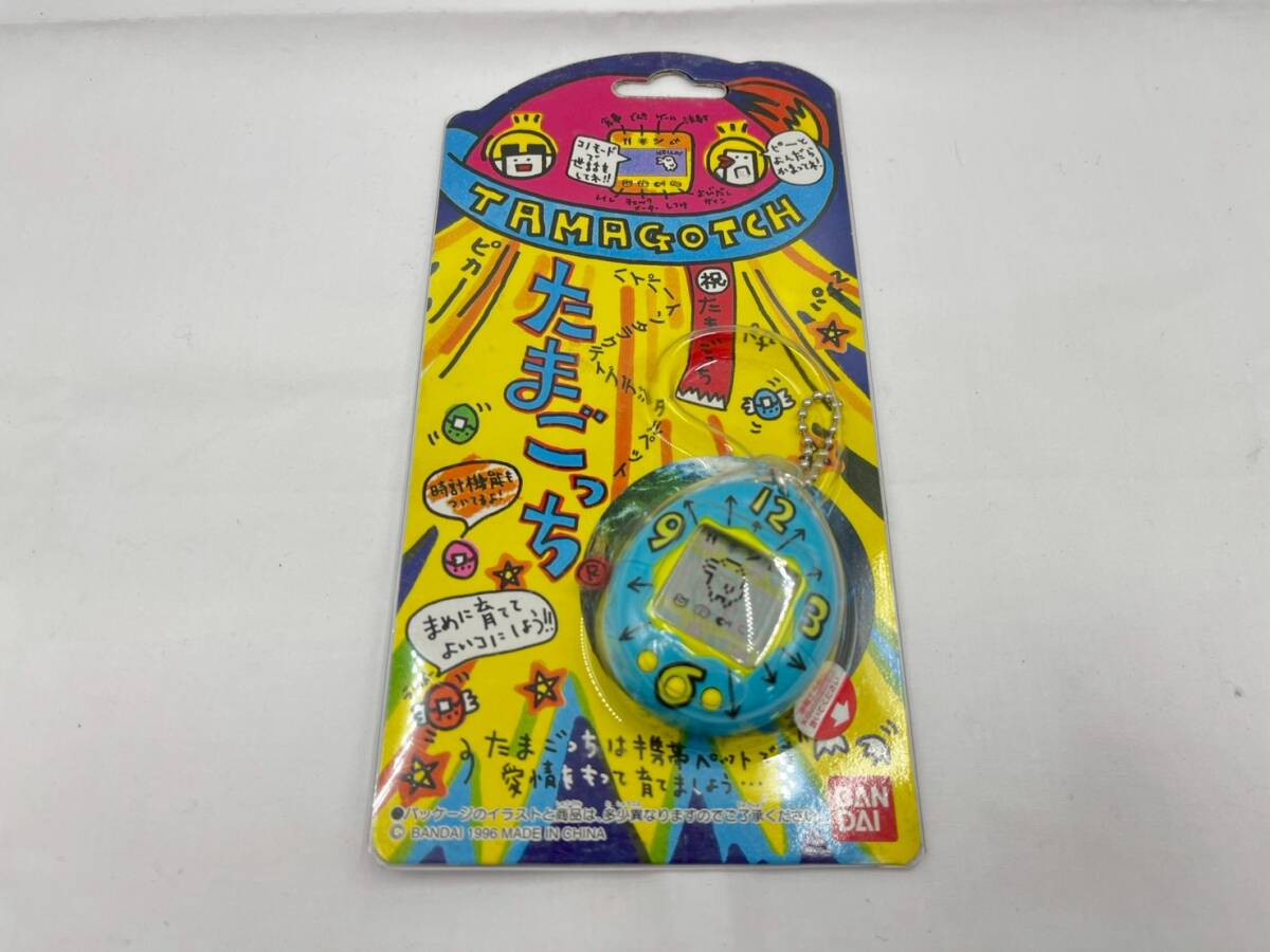 mz2230003/未開封 初代たまごっち バンダイ ブルー 昭和レトロ拍卖
