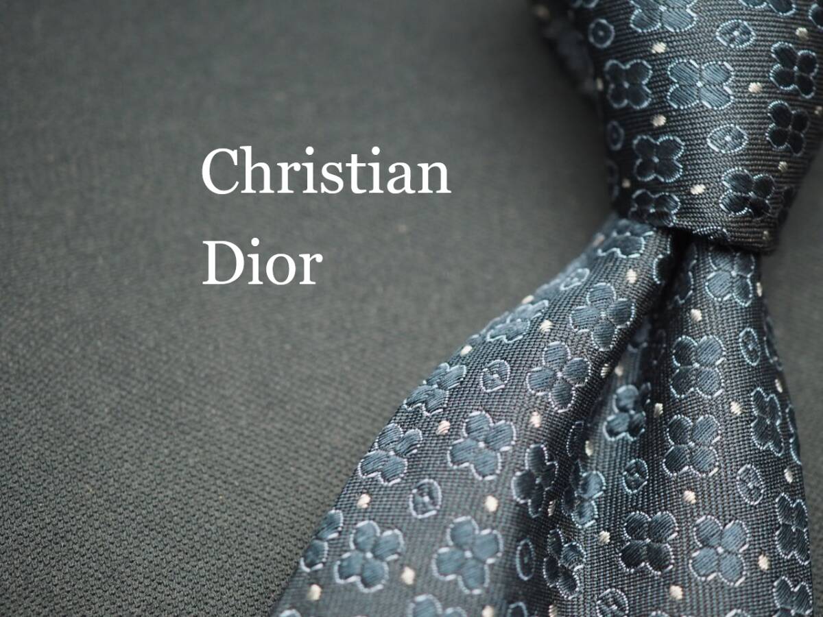 美品【Christian Dior クリスチャン ディオール】 G2533 SILK ブランド ネクタイ 古着 良品 転売 仕入拍卖