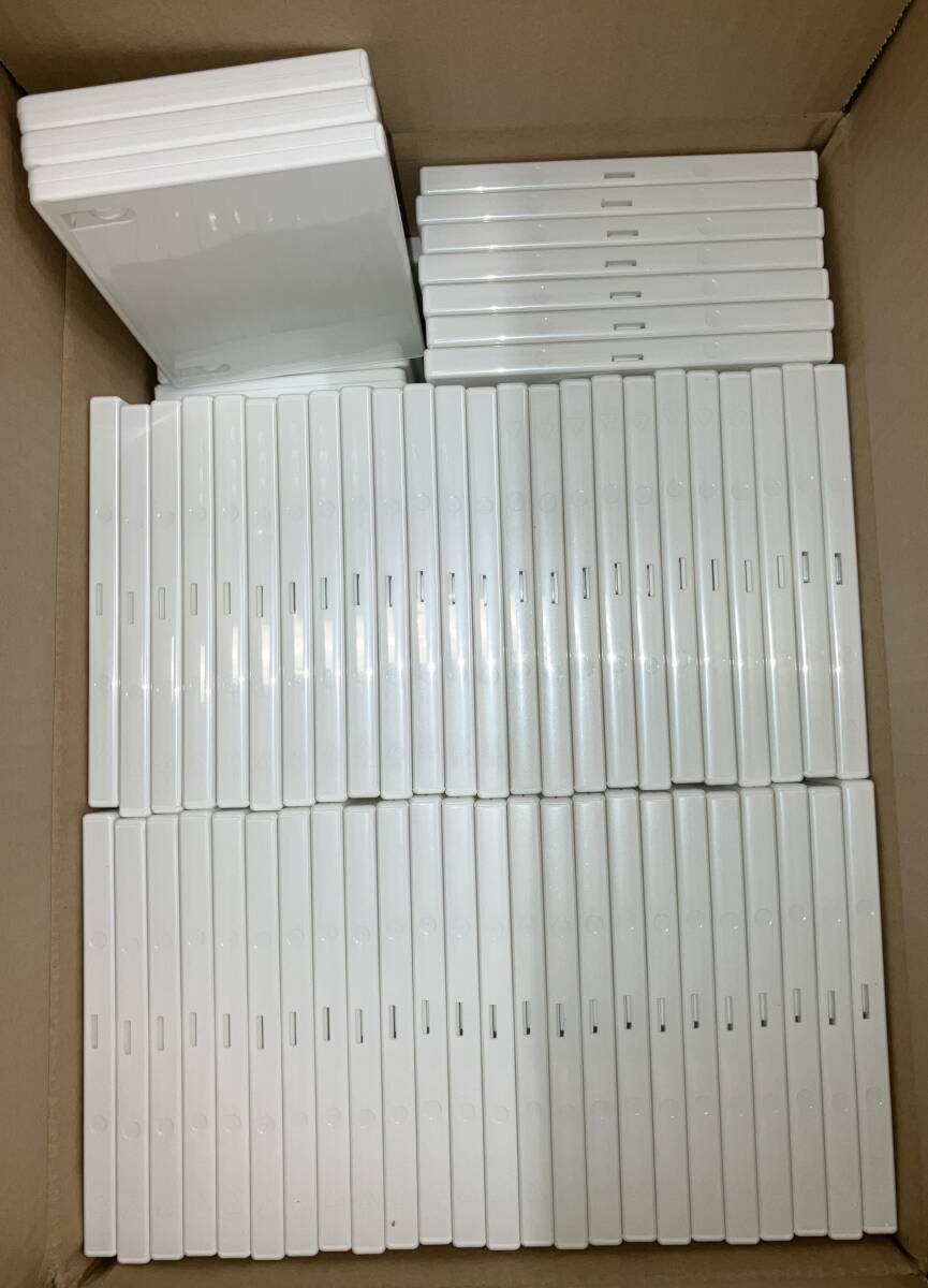 中古 DVDトールケース(白)120枚/ゆうパック120サイズ拍卖
