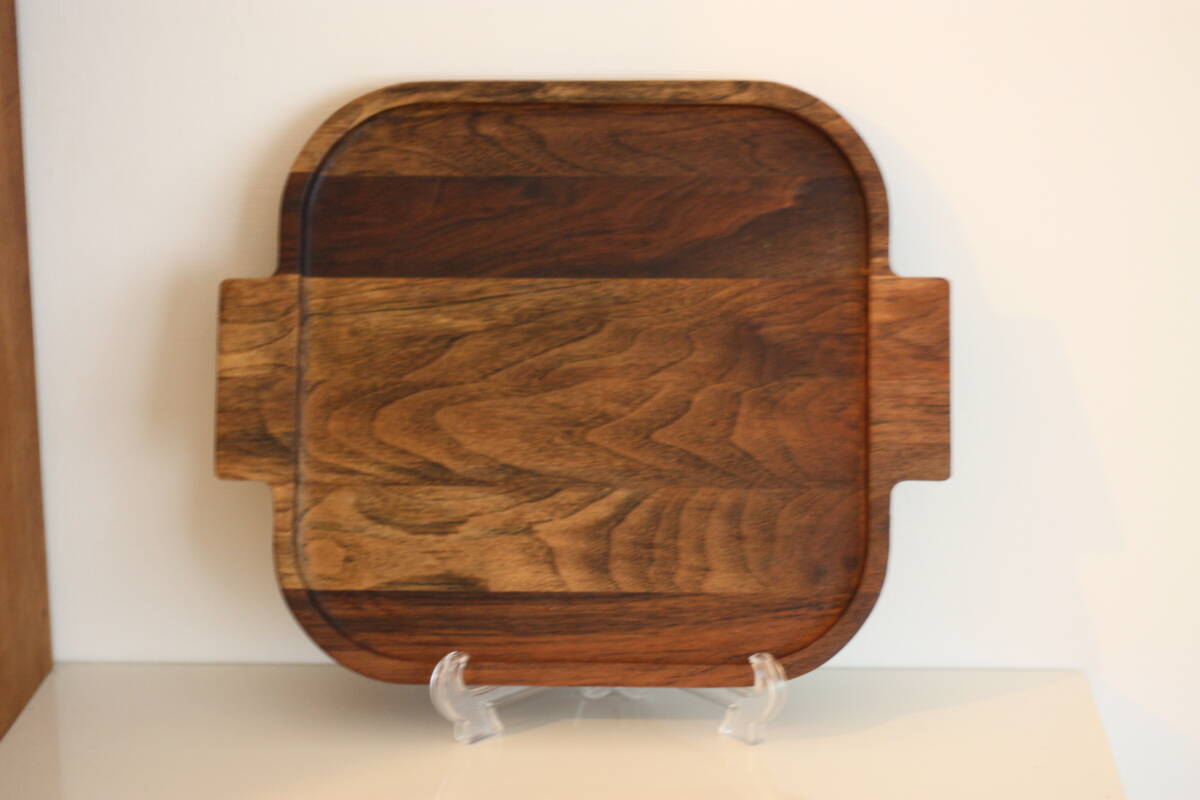 ザ・コンランショップ THE CONRAN SHOP ウォルナット トレー お盆拍卖