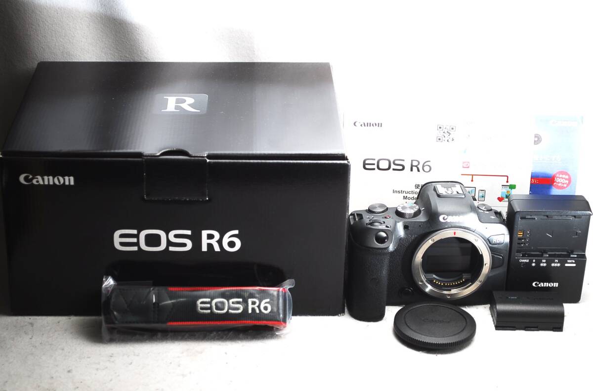 ★極美品!★Canonキヤノン EOS R6★元箱 付属品充実♪絶好調!A249拍卖