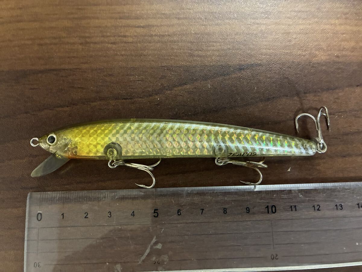 ズイール zeal 02年 マレオ 12cm アユ 検索 ZEAL 柏木重孝 ミノー アマゾン 怪魚 シーバス mareo 反射板入拍卖