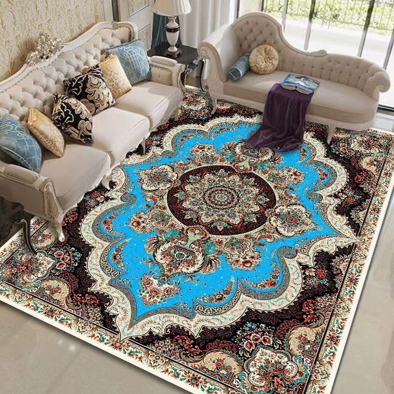 美品 家庭用カーペット 北欧民族風カーペットアメリカンリビングソファ茶ベッドルームカーペット200*300CM拍卖