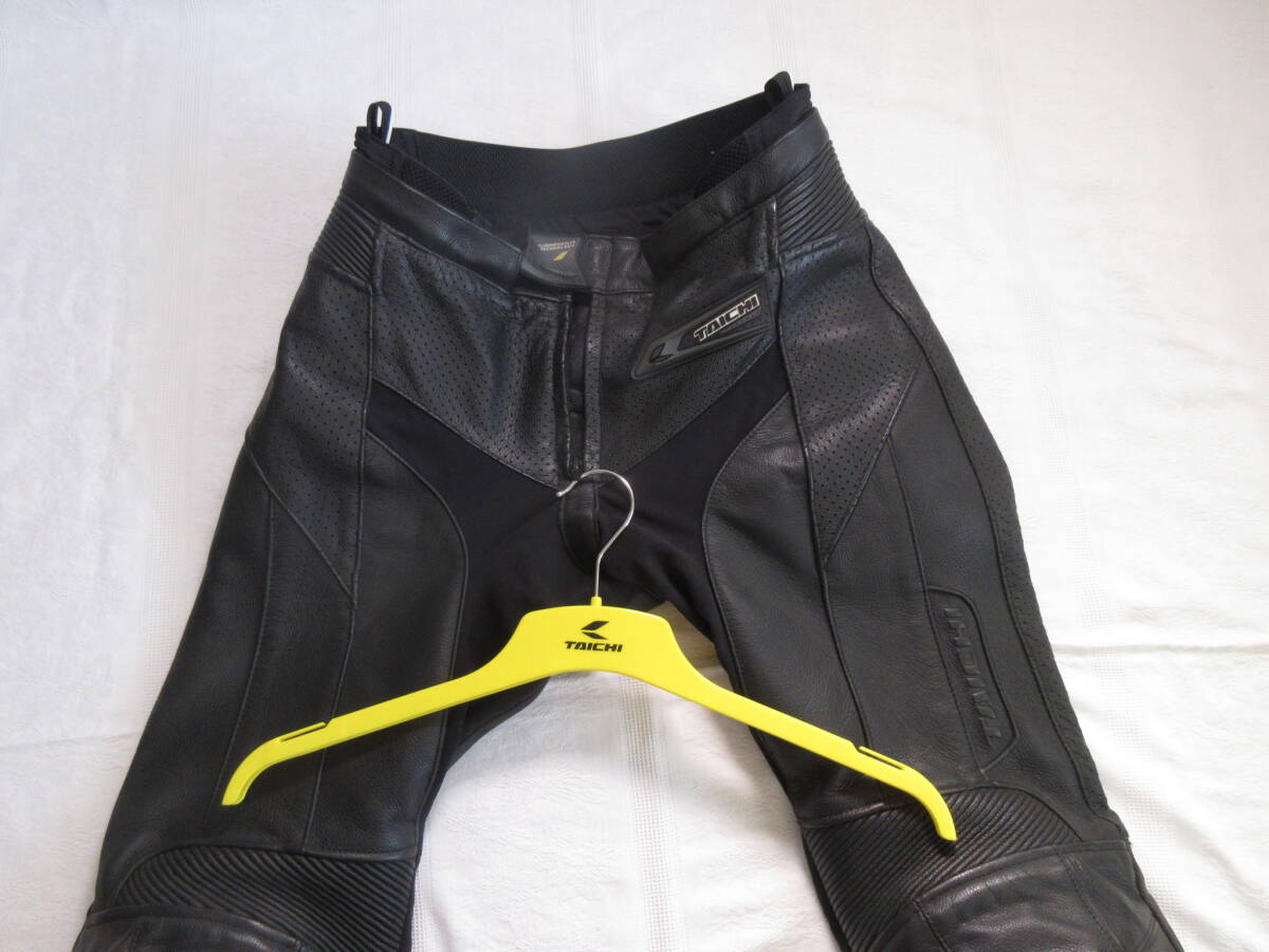 中古 レザー RS TAICHI アールエスタイチ RSY817ブーツアウトレザーパンチングメッシュパンツM ベンテッド マトリックスエイペックスHYOD拍卖