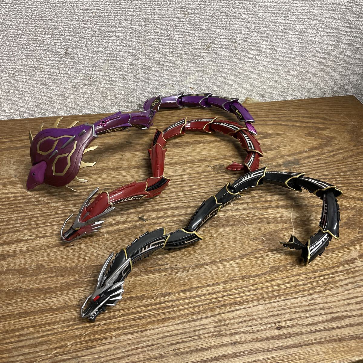 UTT972 S.H.Figuarts 仮面ライダー龍騎 ドラグブラッカー ジェノサイダー ドラグレッダーセット フィギュア 現状品拍卖