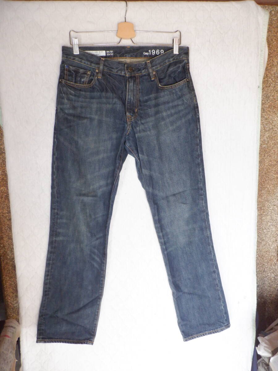 ギャップ Gap 1969 ブルージーンズ ウエスト 82-84cm 股下 78cm 拍卖