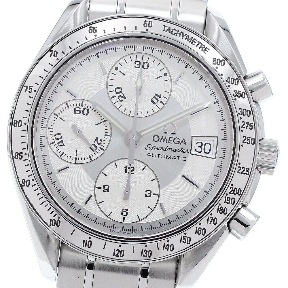 オメガ OMEGA 3513.30 スピードマスター デイト クロノグラフ 自動巻き メンズ 良品 _900312拍卖