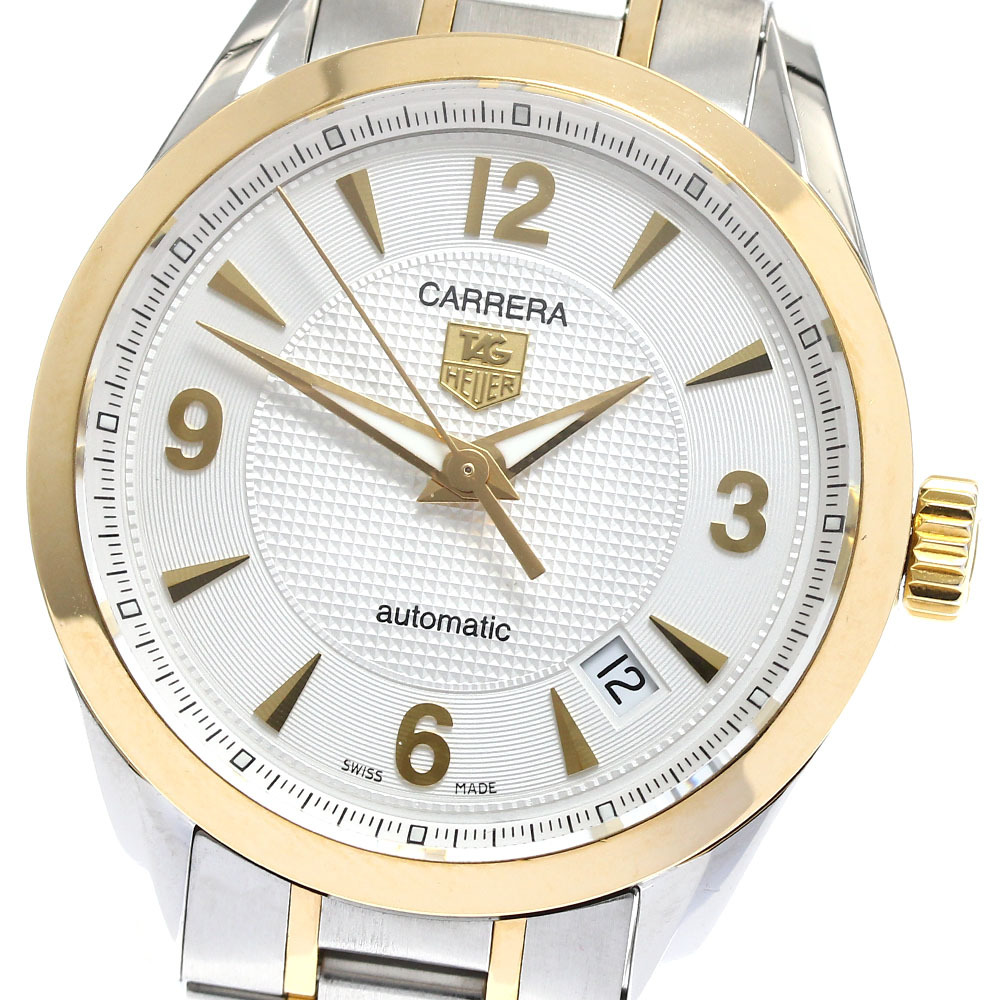 タグホイヤー TAG HEUER WV2250.BD0791 カレラ YGベゼル デイト 自動巻き メンズ 保証書付き_899923【ev20】拍卖