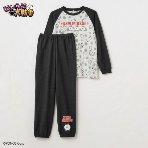 即決 にゃんこ大戦争 キッズ パジャマ【160】新品タグ付き ルームウェア セットアップ拍卖