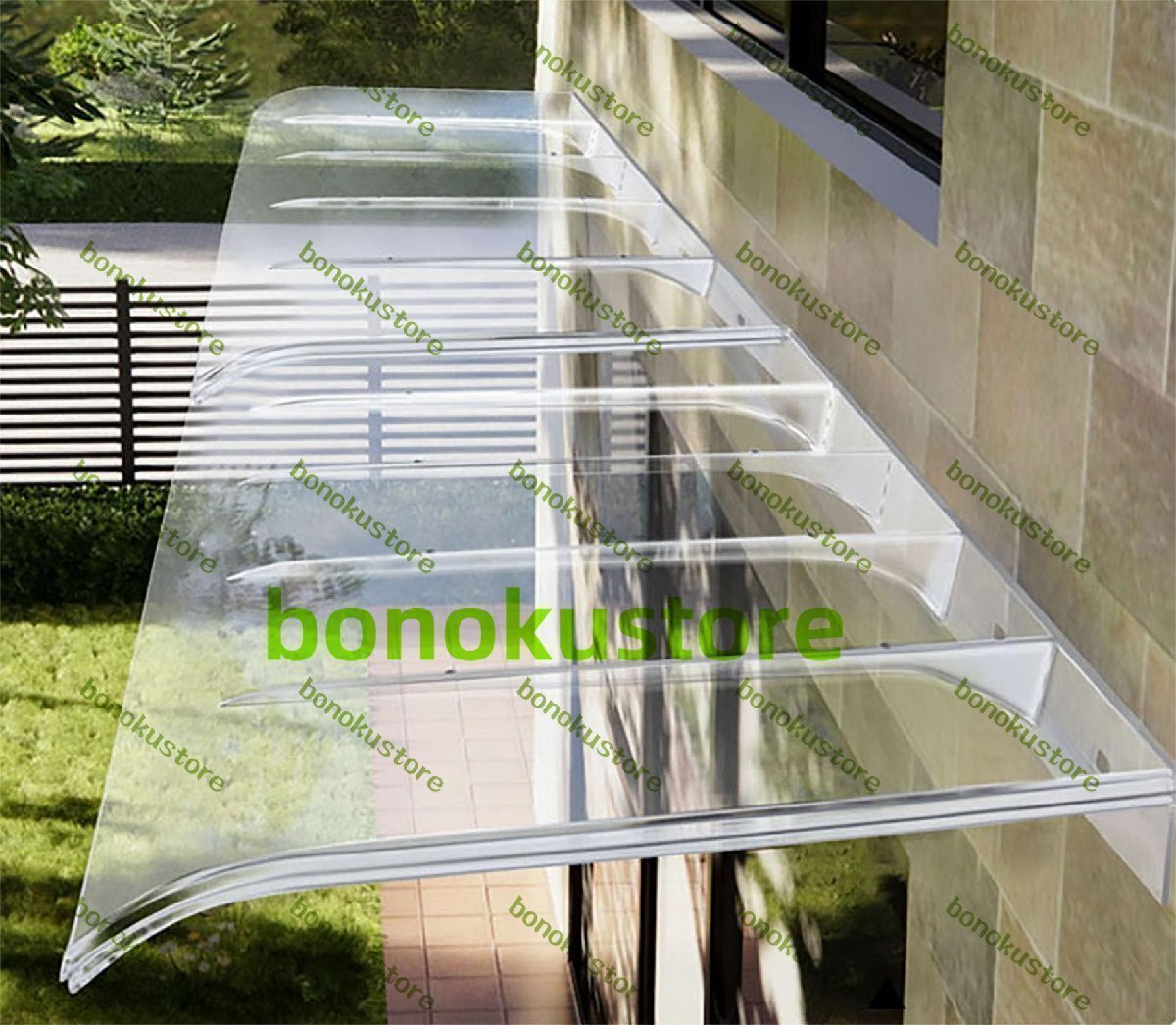 屋根庇 ひさし 窓の庇ひさし雨よけ 住宅庇 雨よけ テラス屋根 後付け ひさし 梅雨対策 住宅用 テラス 玄関 屋根ひ ファサード 50*200cm拍卖