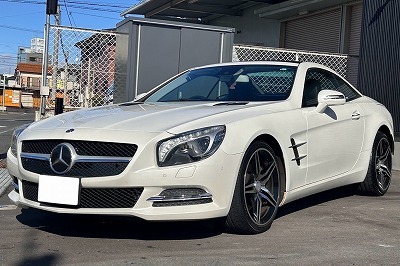 【R8年8月まで車検あります!】【2013年式】メルセデス・ベンツ SL350 AMG 電動オープン 本革シート キーレスゴー◎乗って帰れます◎拍卖