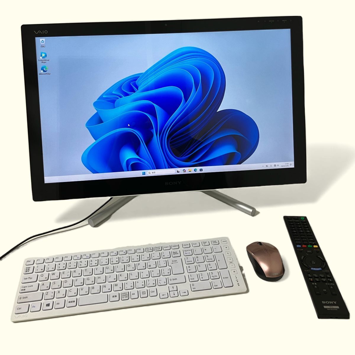 ★i7搭載、テレビ視聴、タッチ操作OK!★SONY ソニー VAIO 一体型 SVL24128CJW Core i7-3630QM/メモリ16GB/SSD240GB/Office/HDMI/Bluetooth拍卖