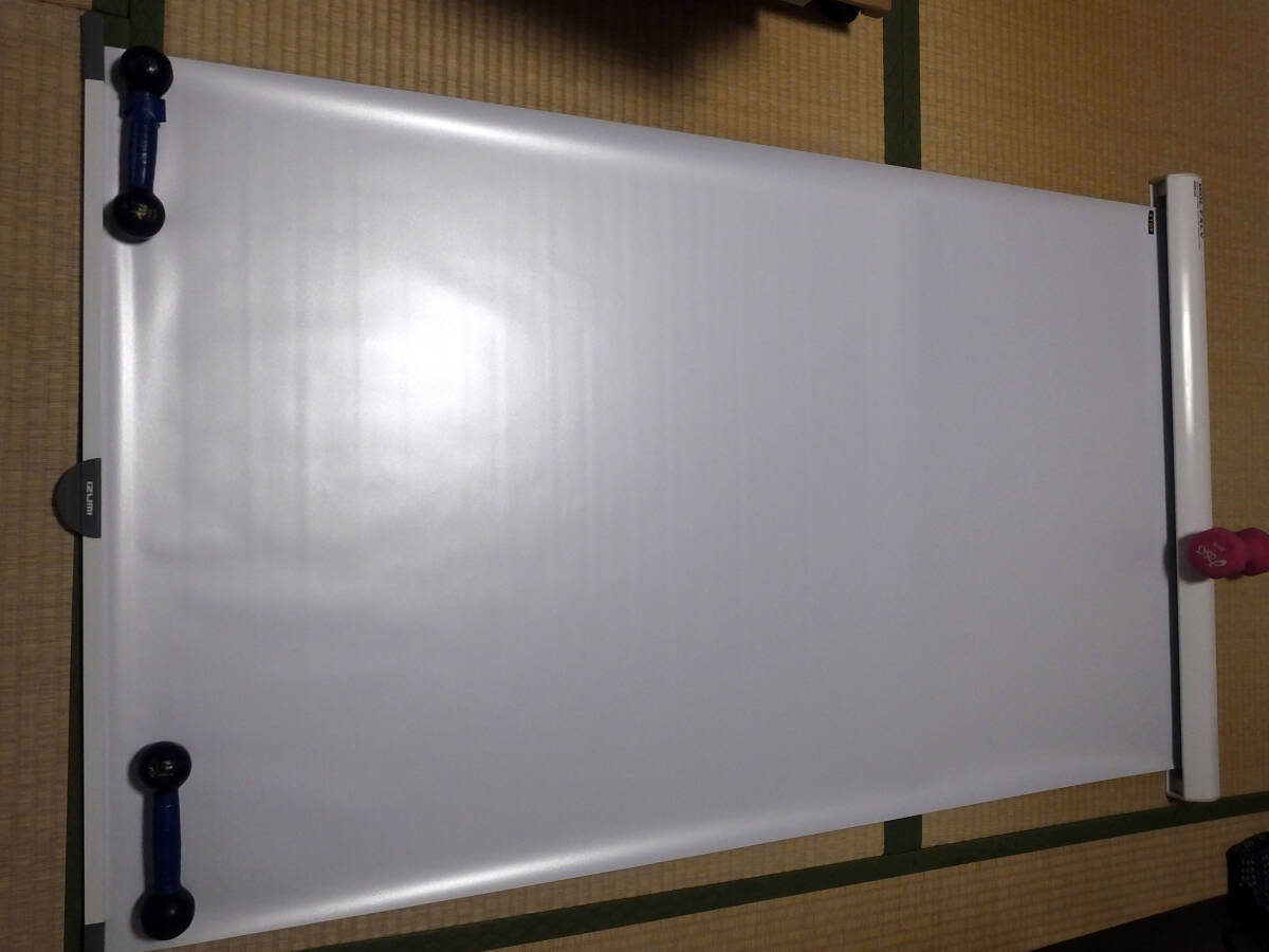 IZUMI プロジェクタースクリーン 60インチ マグネット式 電子黒板対応拍卖