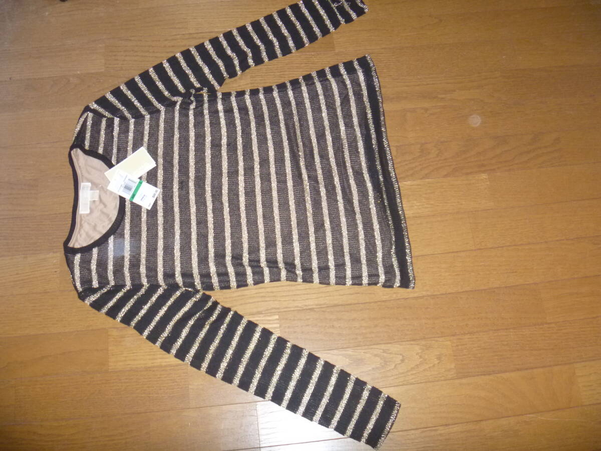 LADIES MICHAEL KORSの長袖シャツ LARGE 新品タグ付き 322拍卖