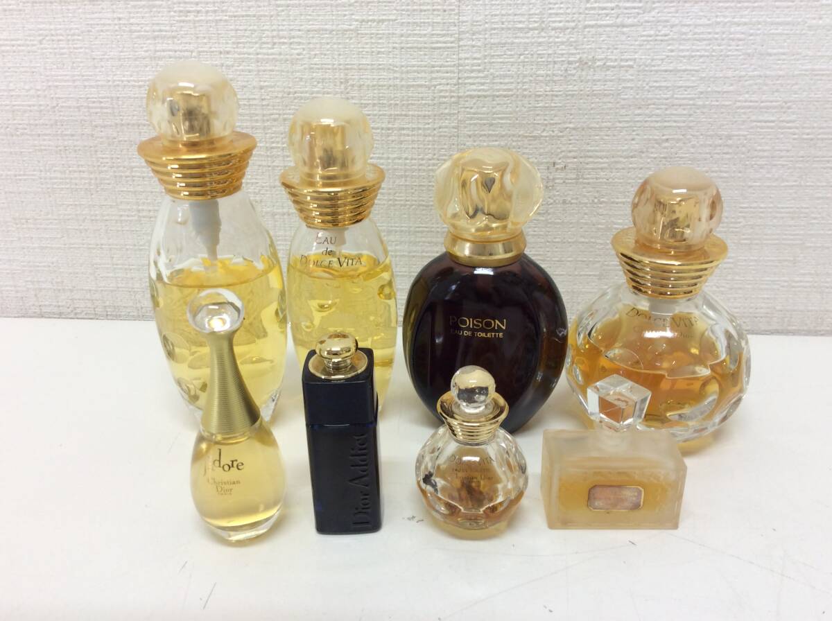 ■5478 Dior ディオール 香水まとめ DOLCE VITA jadore POISON MissDior アディクト 香水 30ml 5ml 使用途中 中古 保管品拍卖