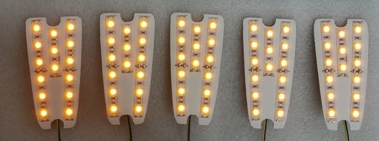 ディア工房 デリカD5エルフォードルーフマーカーランプ用LEDユニット(白基板)拍卖