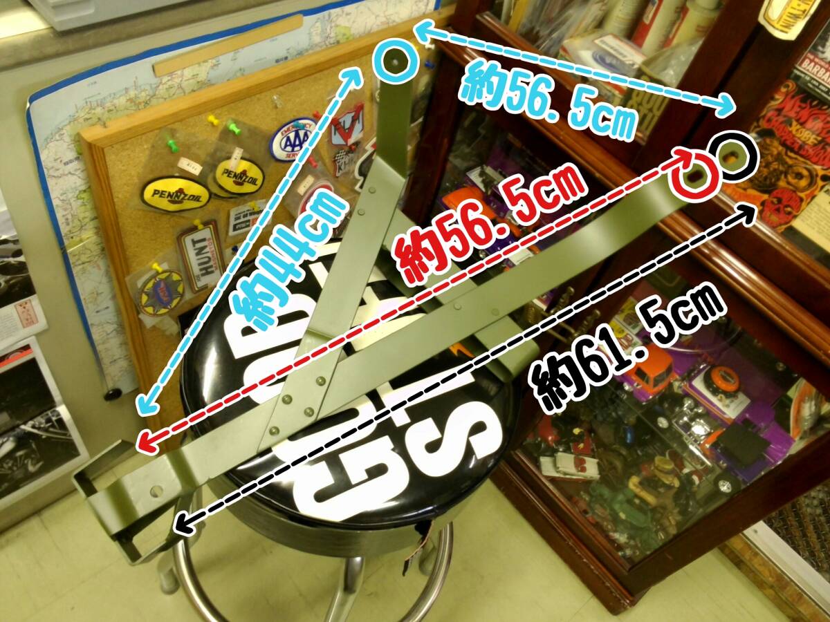 43041 WLAアーミーモデル用ガンケースブラケット ヨーロッパ製(ハーレー旧車拍卖