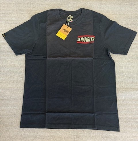 【訳アリ特価】定価6156円 展示品 新品 ドゥカティ Tシャツ メンズLサイズ DUCATI スクランブラー拍卖